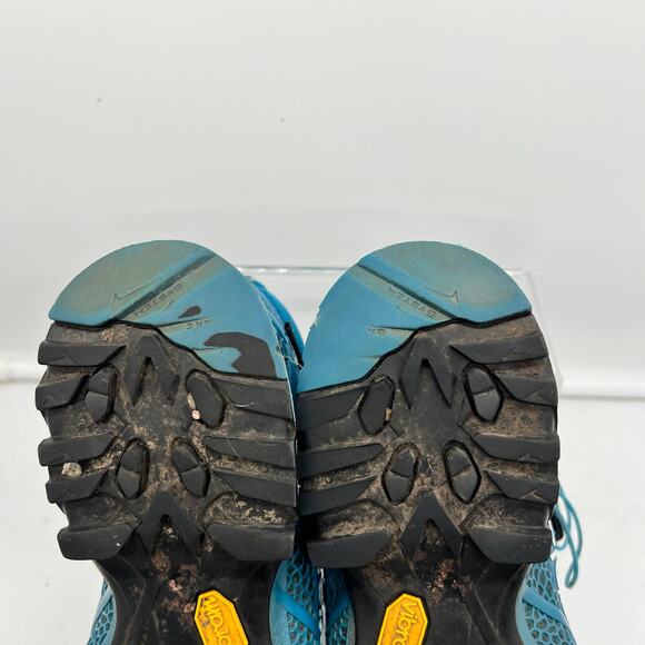 La Sportiva Hiking Boots Womens 8 Gore-Tex Synthesis Mid GTX Teal Blue ** - Picture 14 of 14